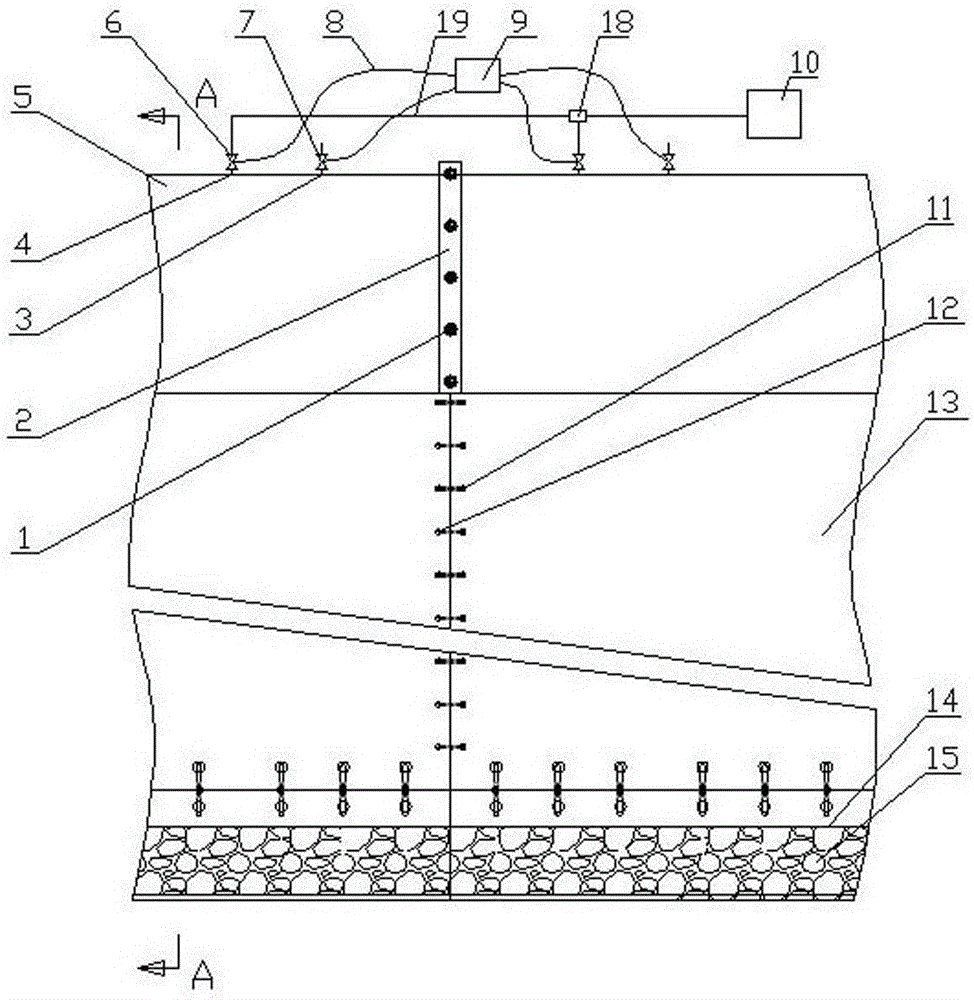 Liftable cyanobacteria prevention and control floating dam