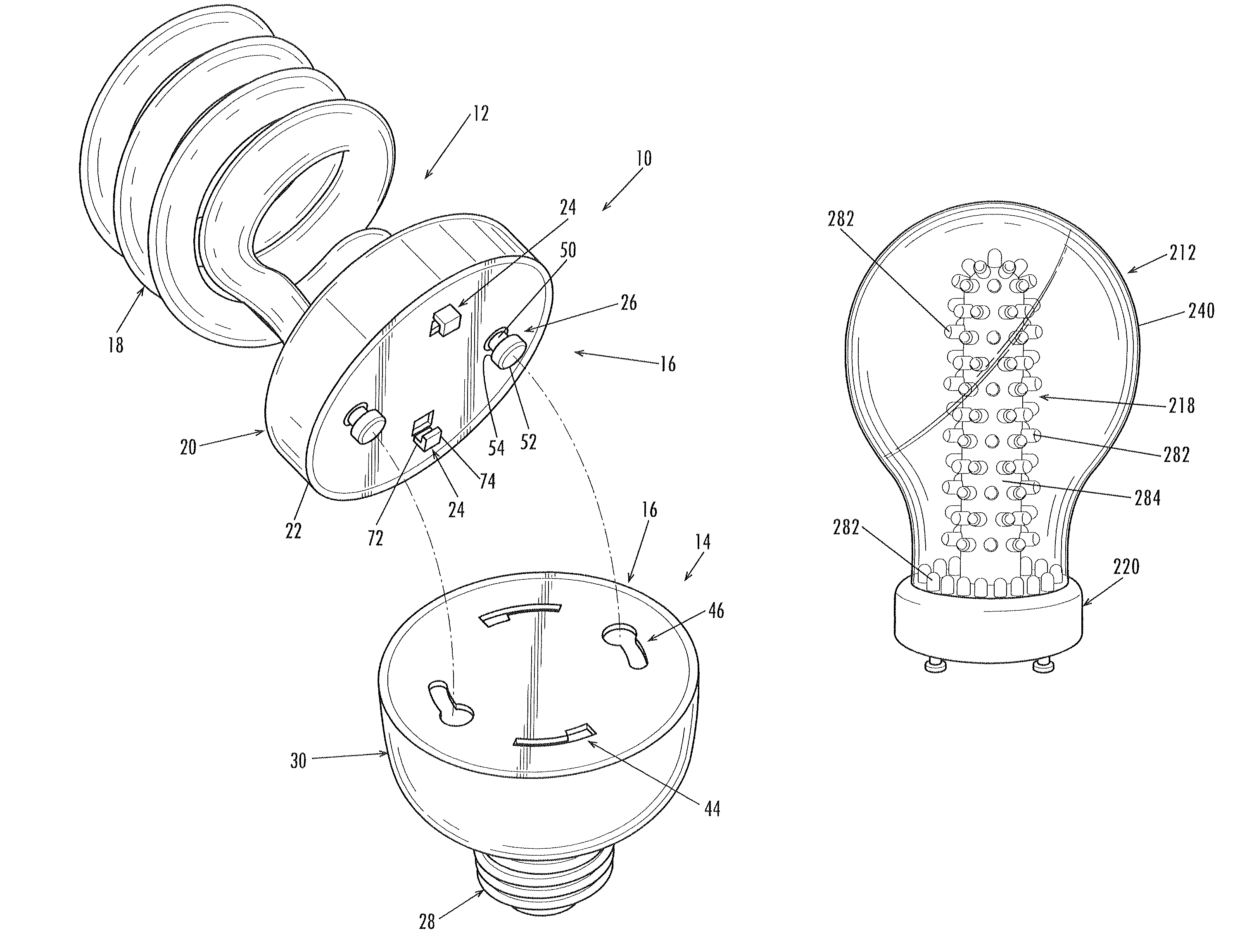 Modular lighting apparatus