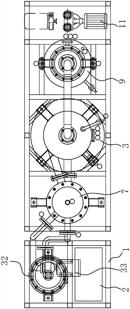 An integrated treatment system for chemical nickel waste liquid