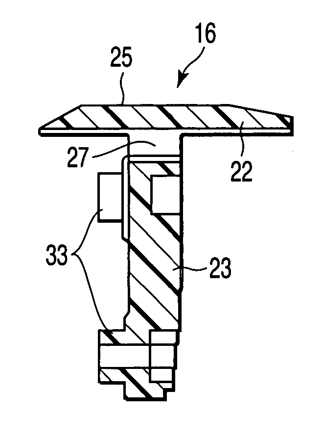 Printer having a platen