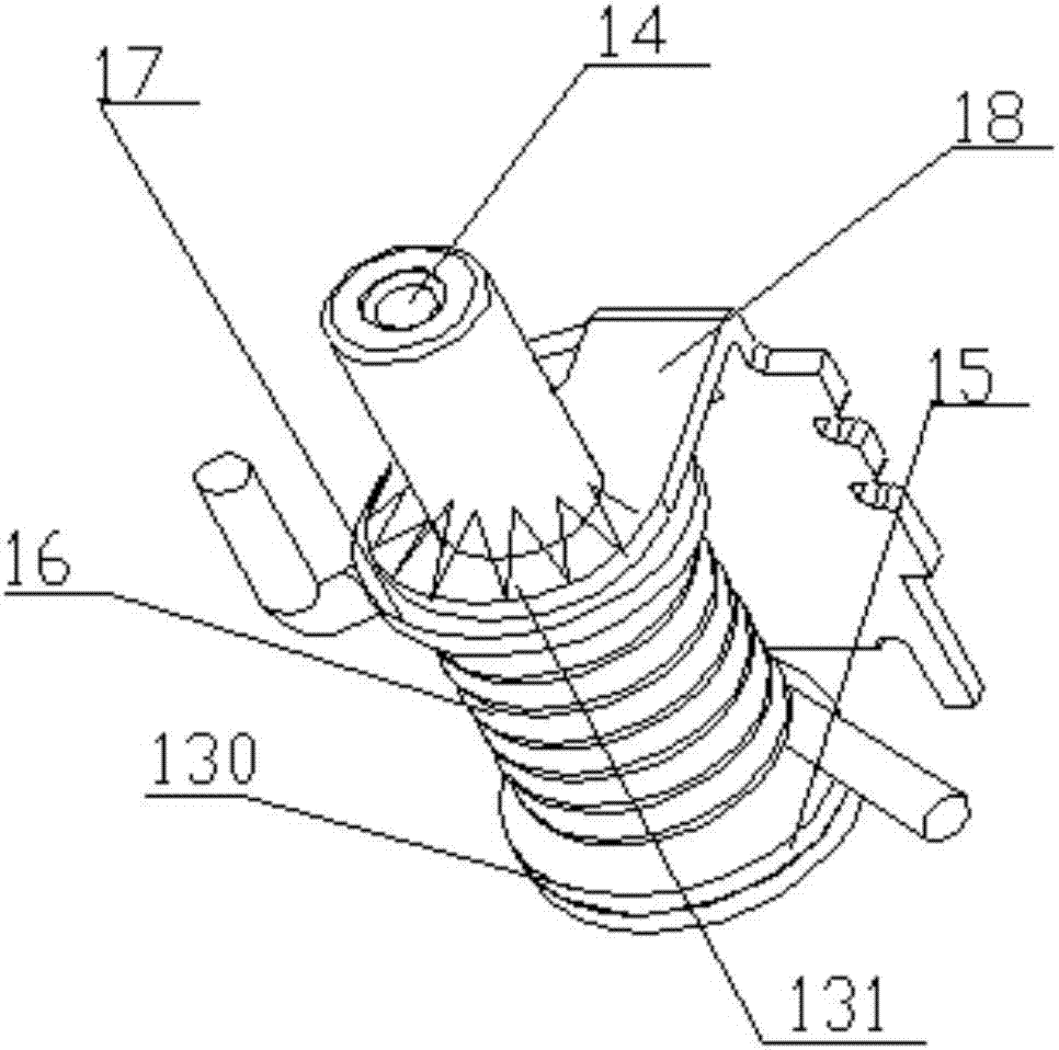 Full-automatic assembling and welding system for conductive components of circuit breaker coil