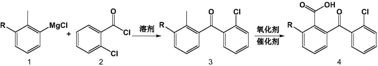 Preparation method of high-purity chloro-2-carboxyl-benzophenone