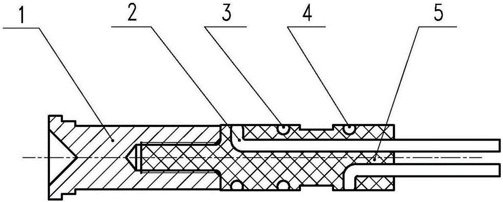 Wire winding type nickel resistor sensitive element and manufacturing method of wire winding type nickel resistor sensitive element