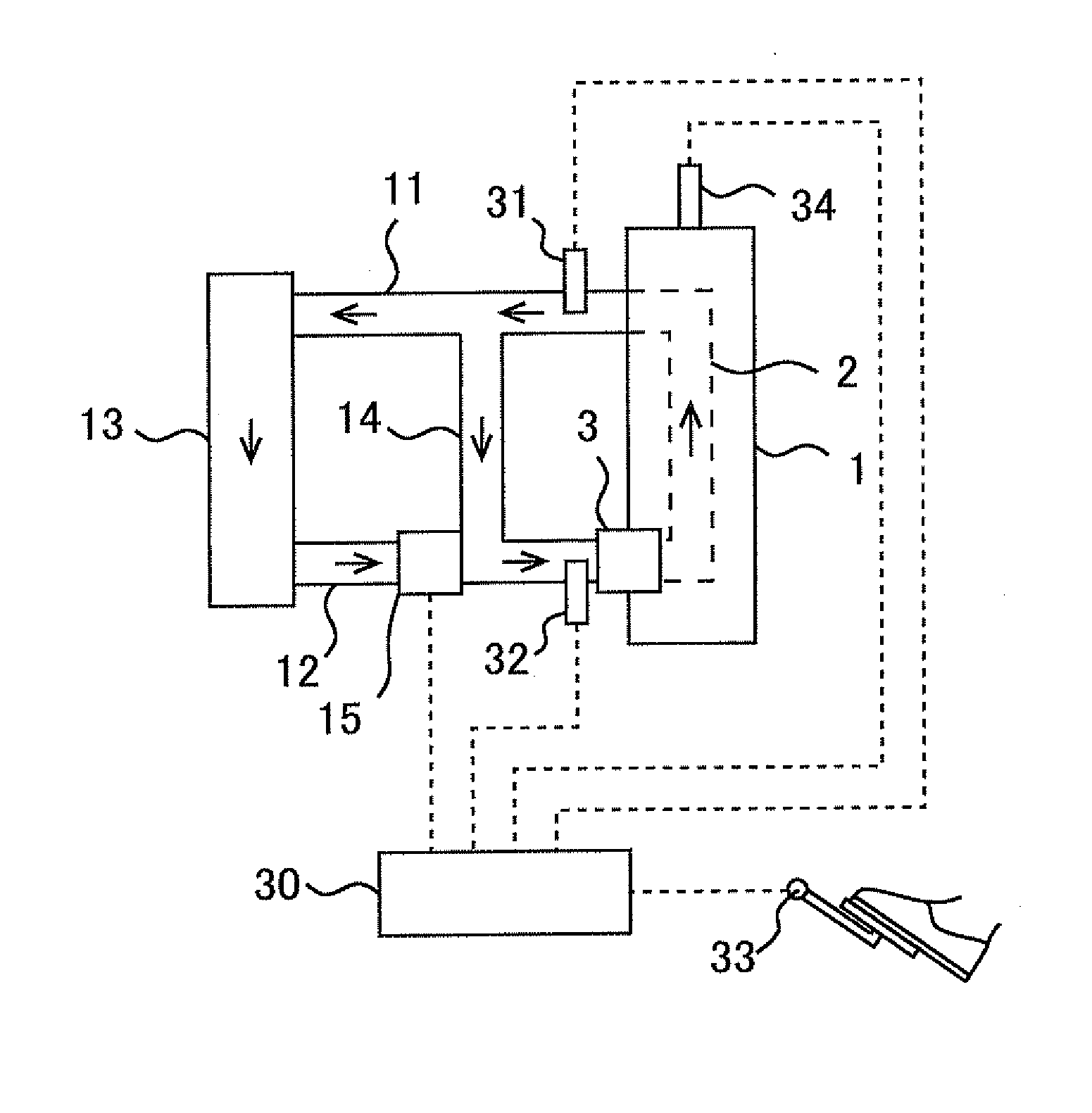 Cooling system for internal combustion engine