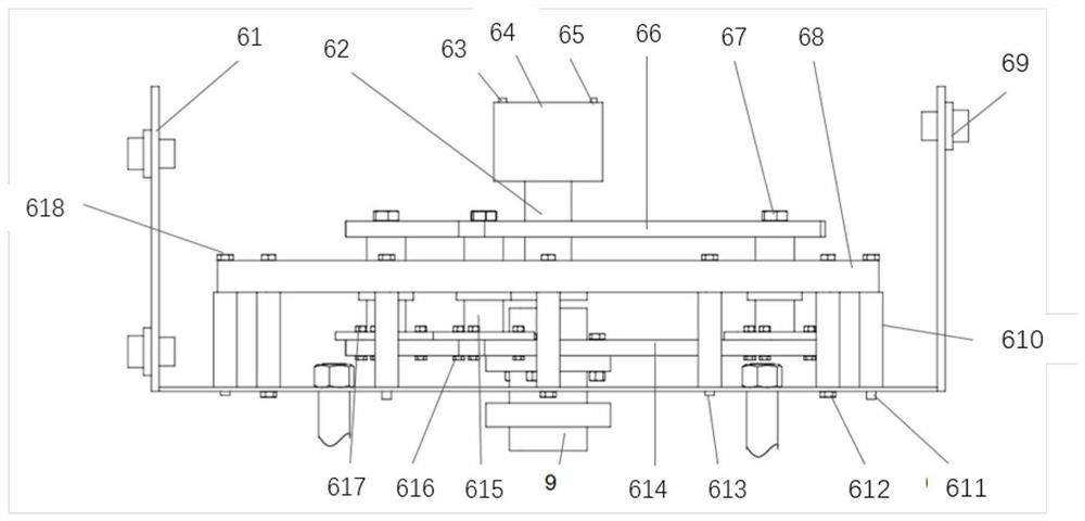 Planetary gear test bench for simulating multi-working-condition environment and working method