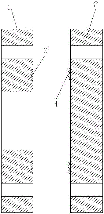 Anti-radiation blank flange