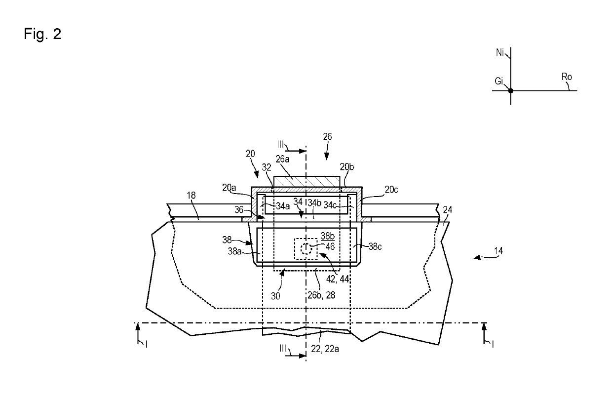 Motor vehicle body having a bodyshell and vehicle underbody, and having a securing structure component