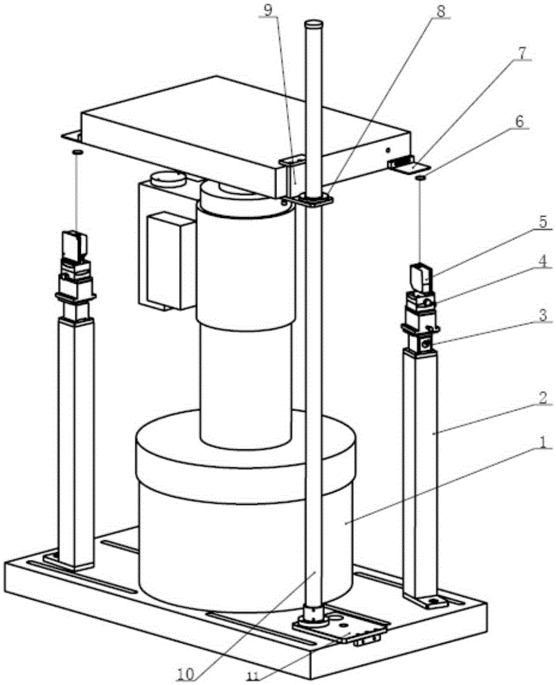 Field calibration device for hydraulic displacement servo system