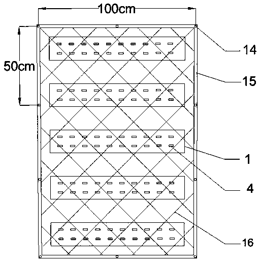 Novel integrated product for roof greening and construction method