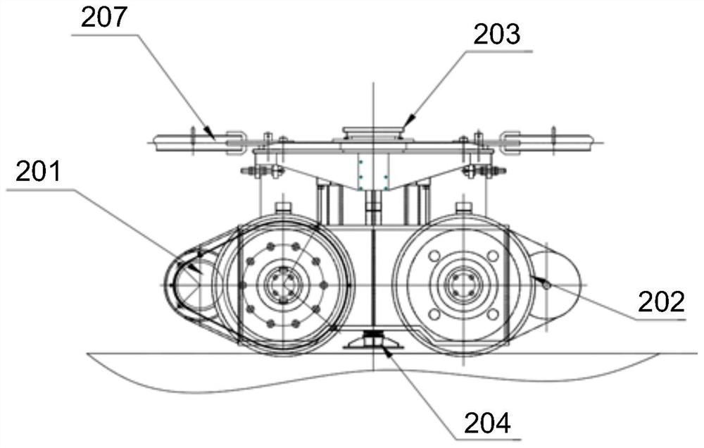 Transfer system and method for ships or large components