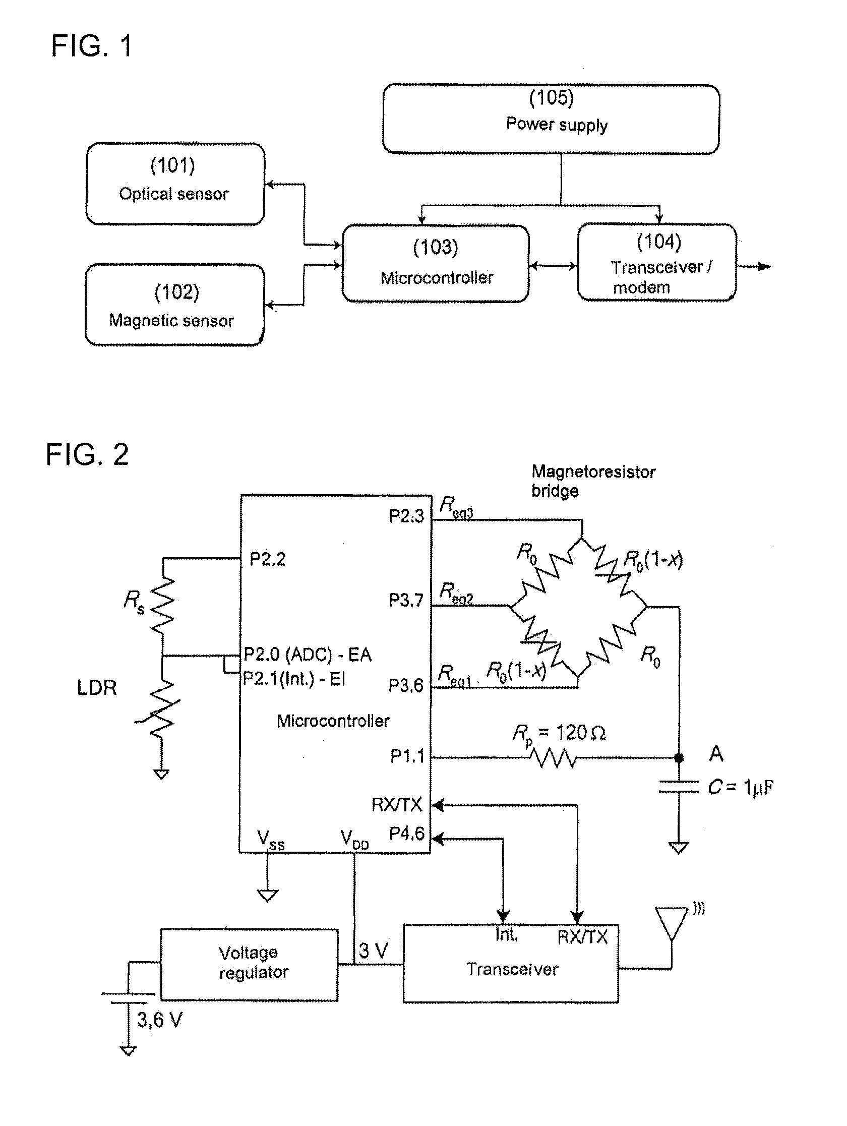 Method and apparatus for continuously detecting the presence of vehicles, with an optical sensor and a magnetic sensor