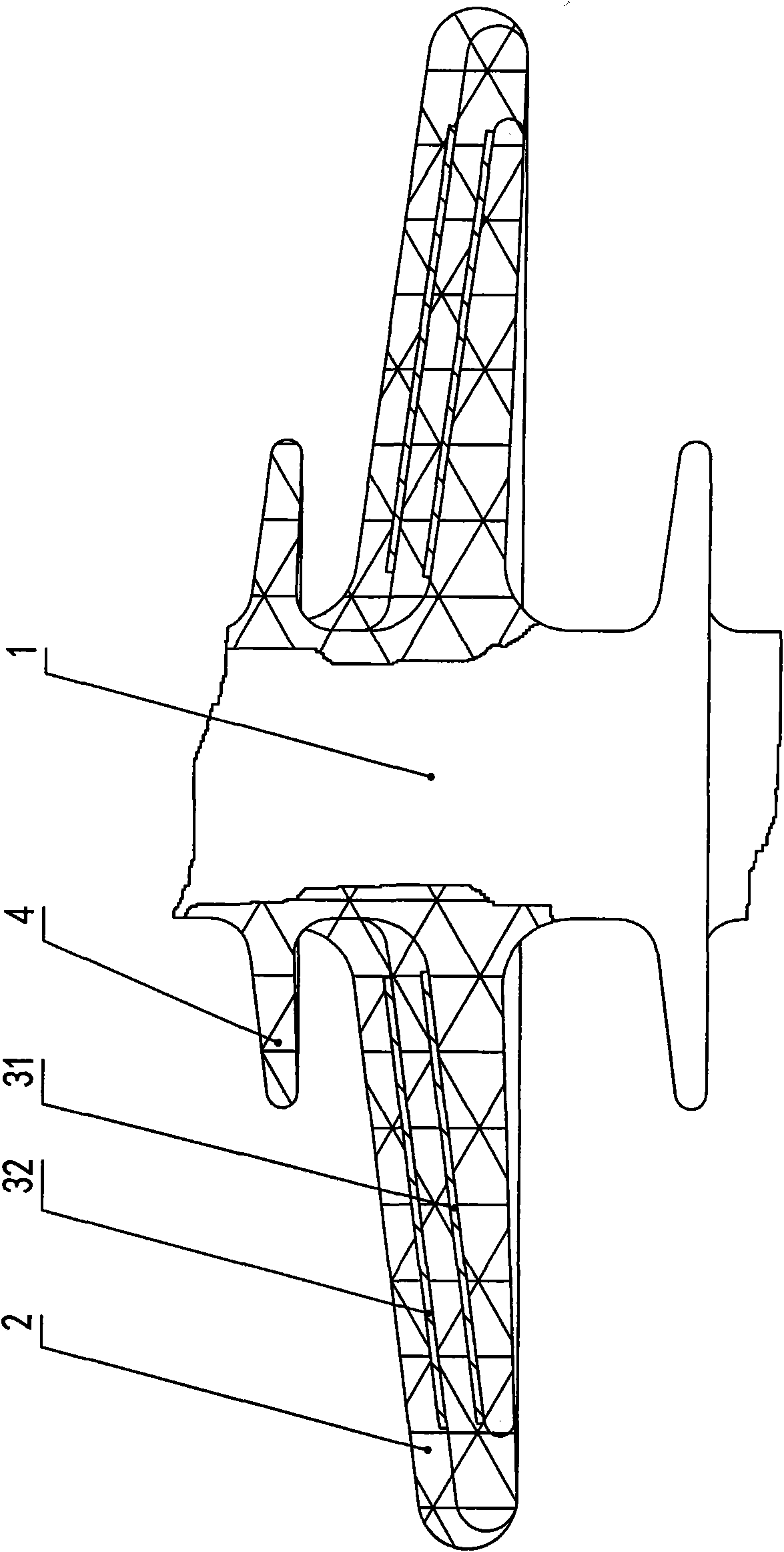 Composite insulator and preparation method thereof