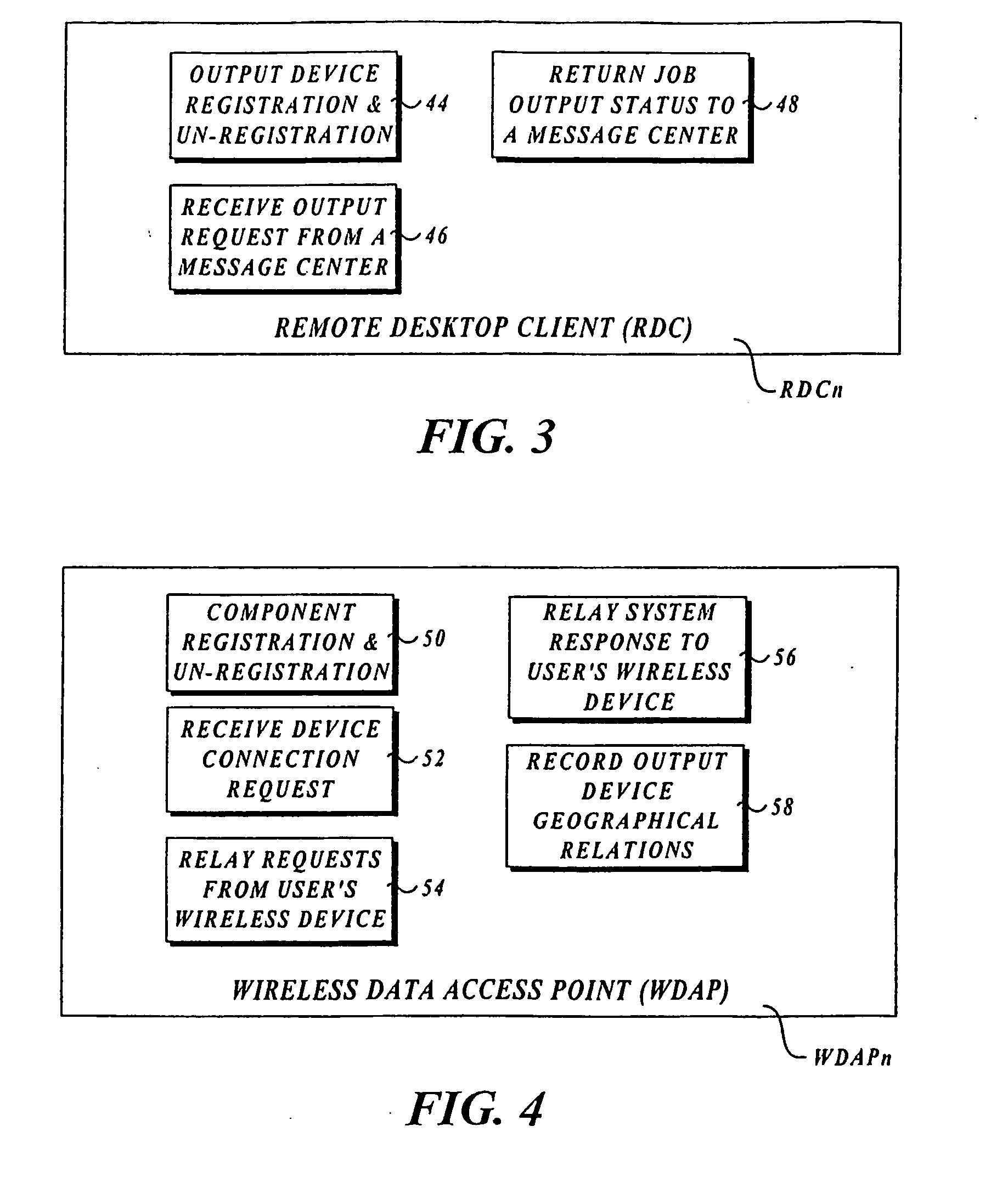 Output management system and method for enabling access to private network resources