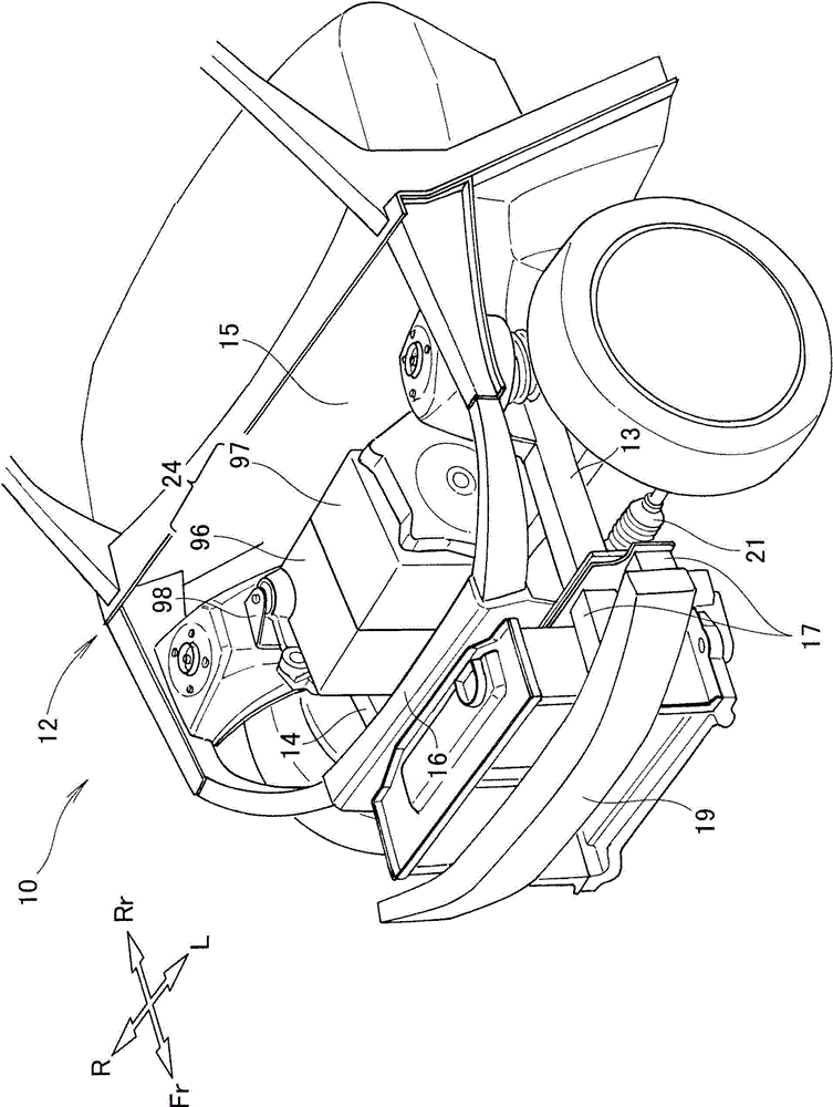 Vehicle front structure