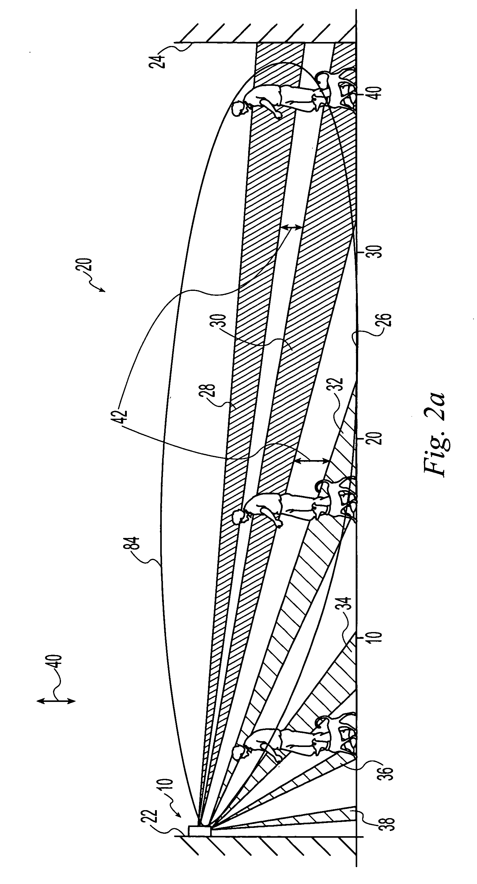 Intrusion detection system including over-under passive infrared optics and a microwave transceiver