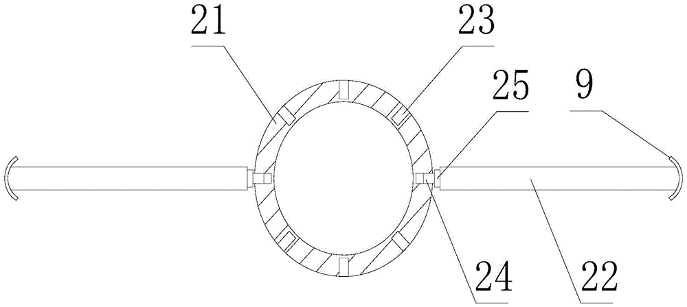 A cored fruit cutter