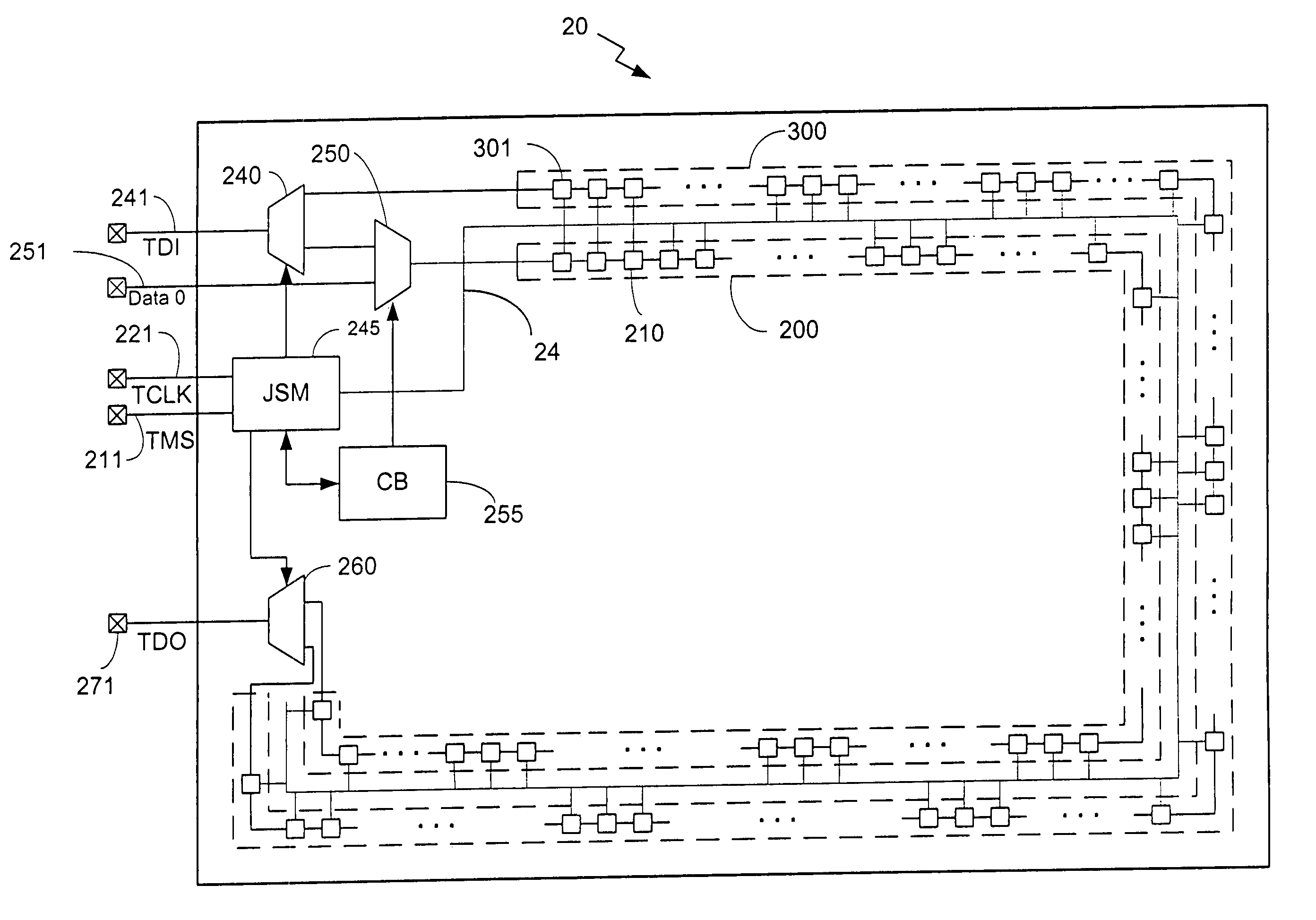 Configuration shift register