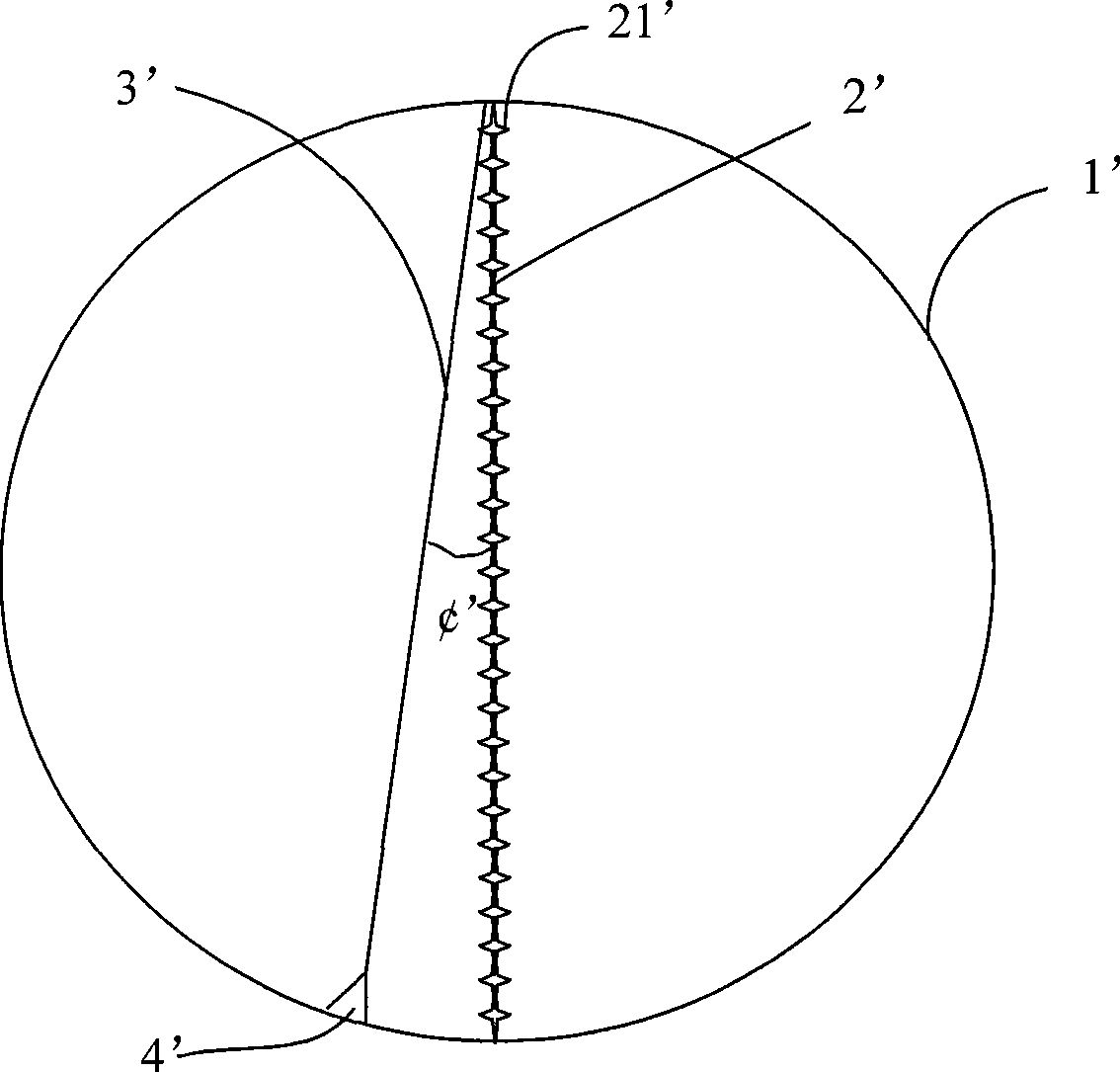 Detection method for silicon wafer warpage degree