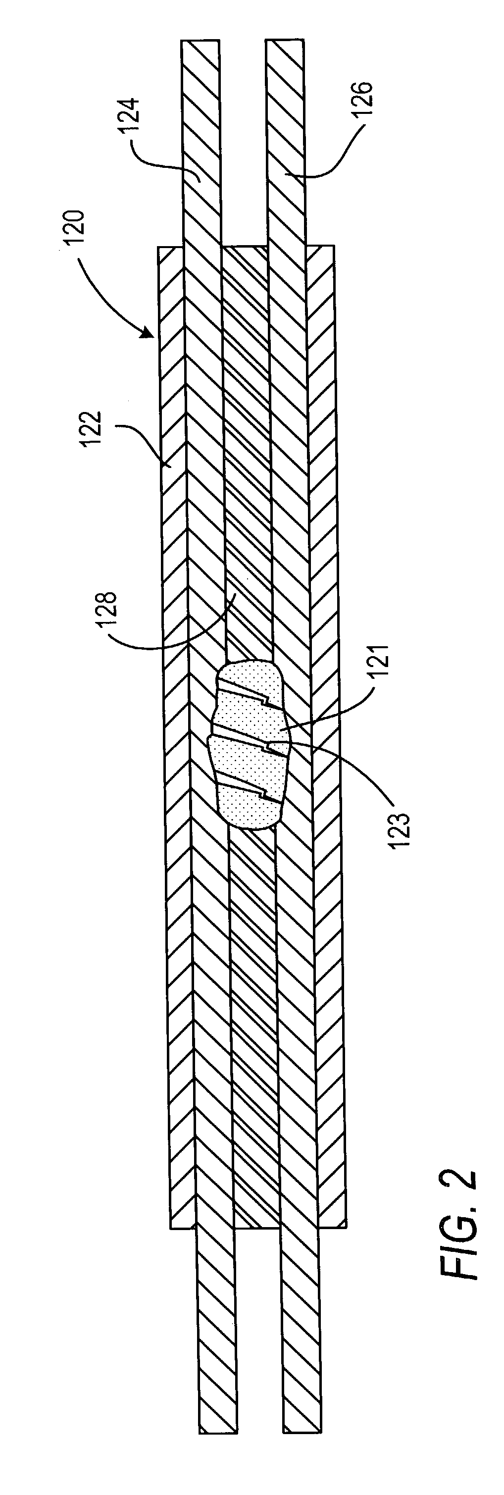 Arc fault detector with circuit interrupter