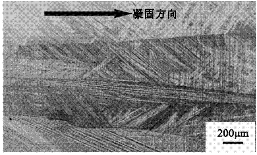 Efficient rolling technology for continuous columnar crystal structure high-aluminum bronze sheet material