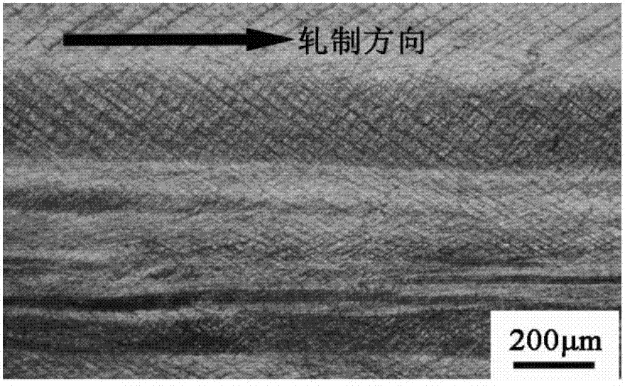 Efficient rolling technology for continuous columnar crystal structure high-aluminum bronze sheet material