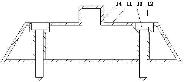 Splicing type anti-collision device for road and its protection method