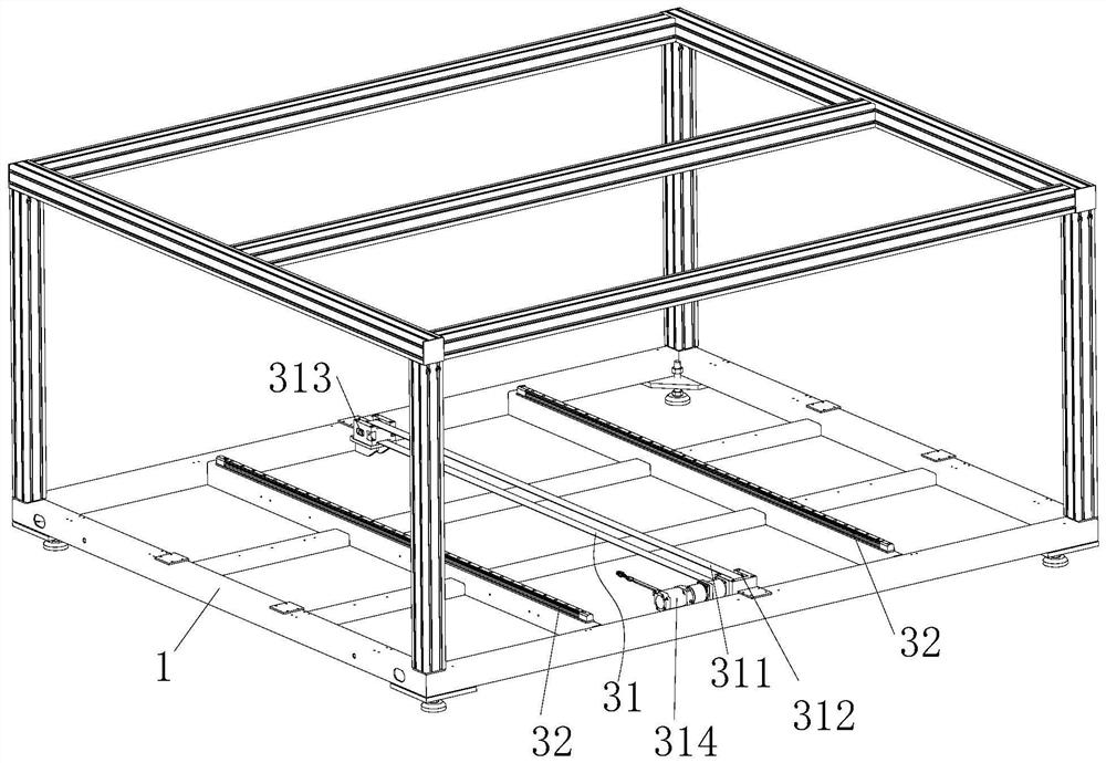 Online graphite boat warped piece detection device and detection method