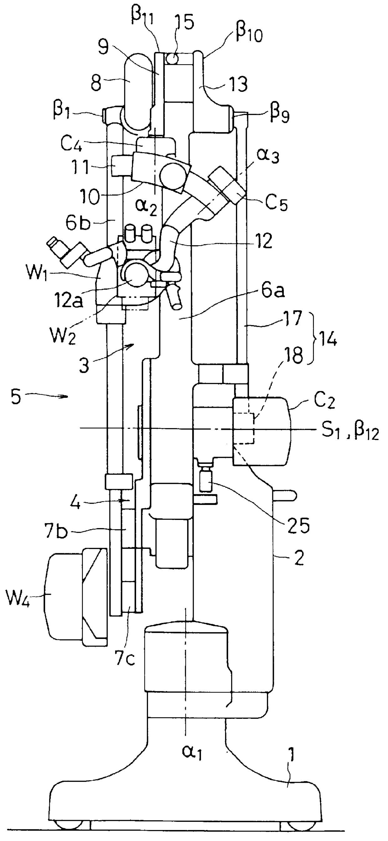 Automatic balancing mechanism for medical stand apparatus