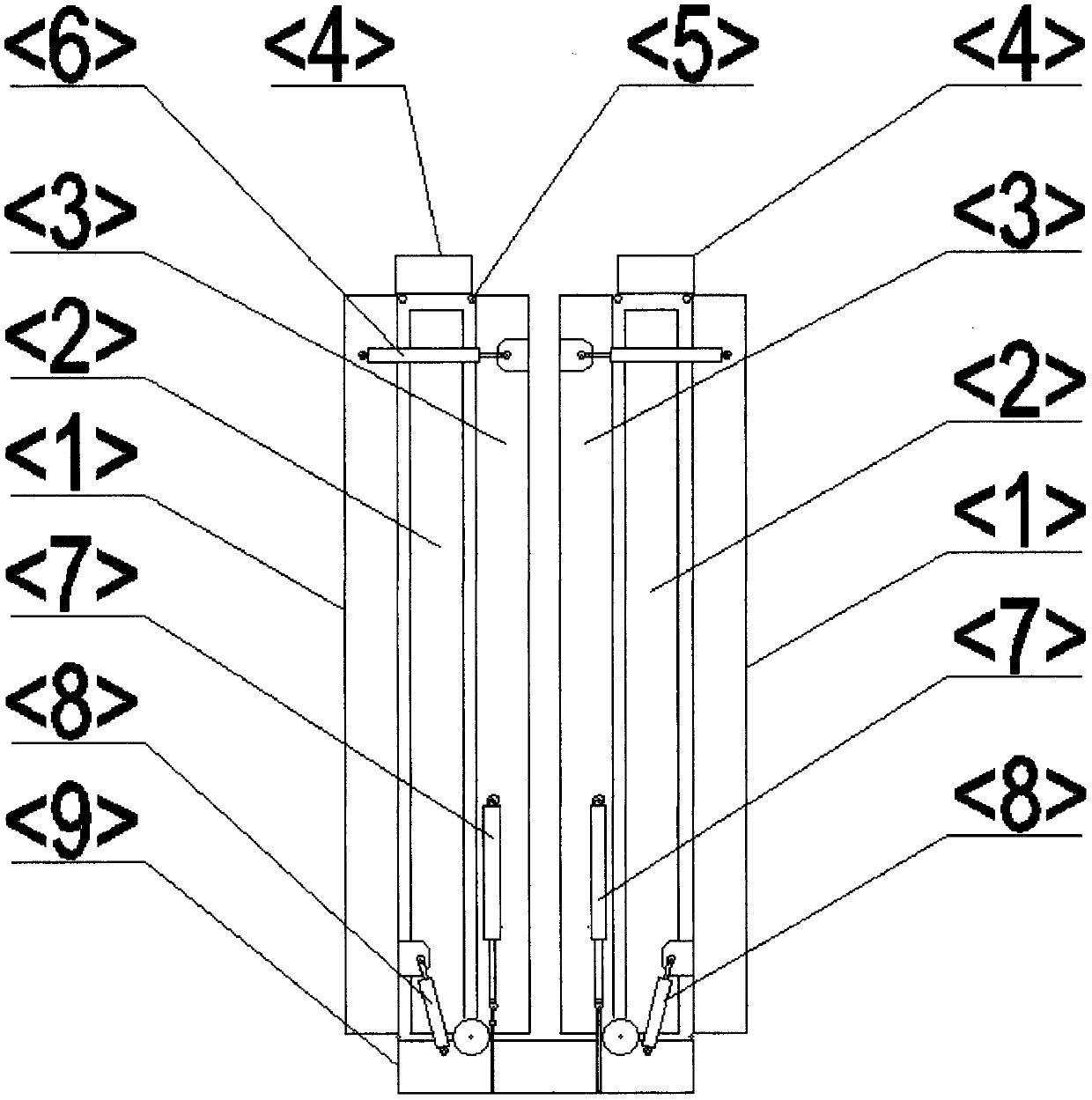 Automatic folding, loading and unloading transportable parking apron