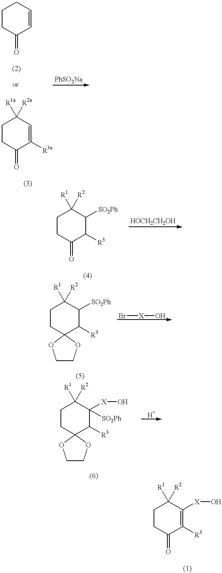 Cyclohexenone long-chain alcohol and medicament containing same