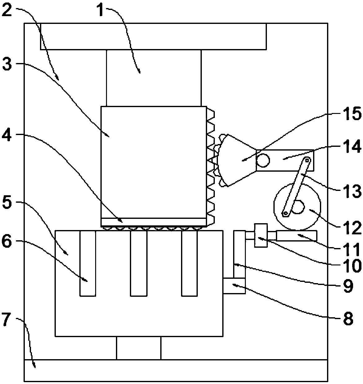 Beef loosing device