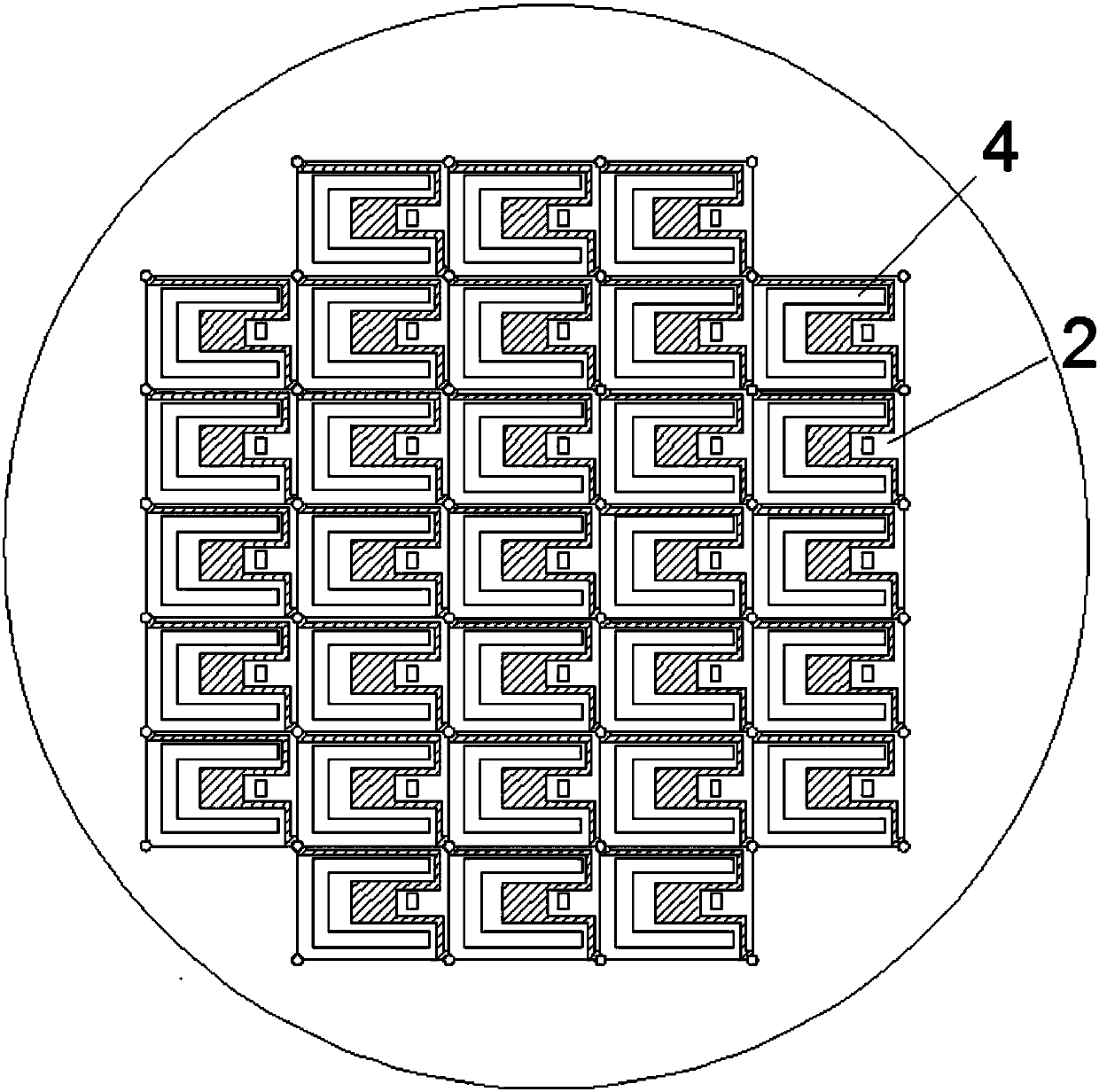 All-quartz crystal oscillator with improved package structure and preparation method thereof