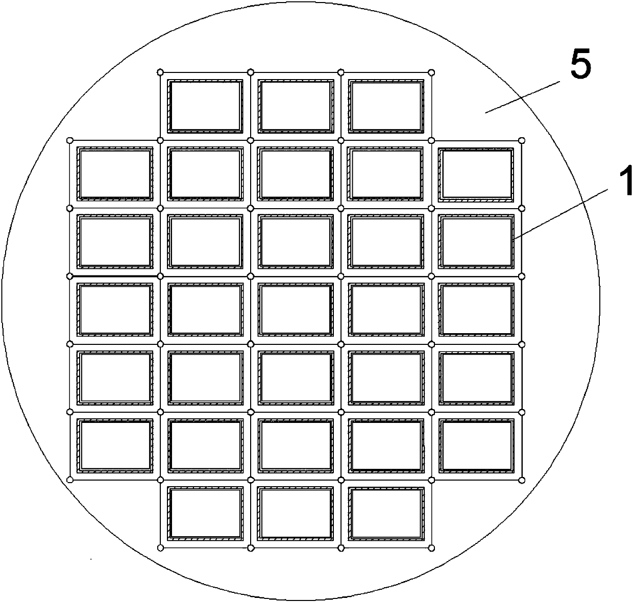 All-quartz crystal oscillator with improved package structure and preparation method thereof