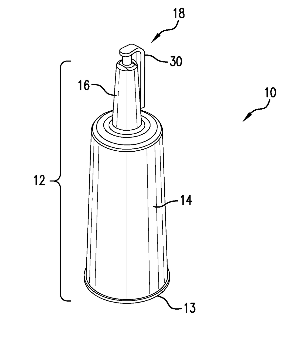 Applicator with Breakaway Cap