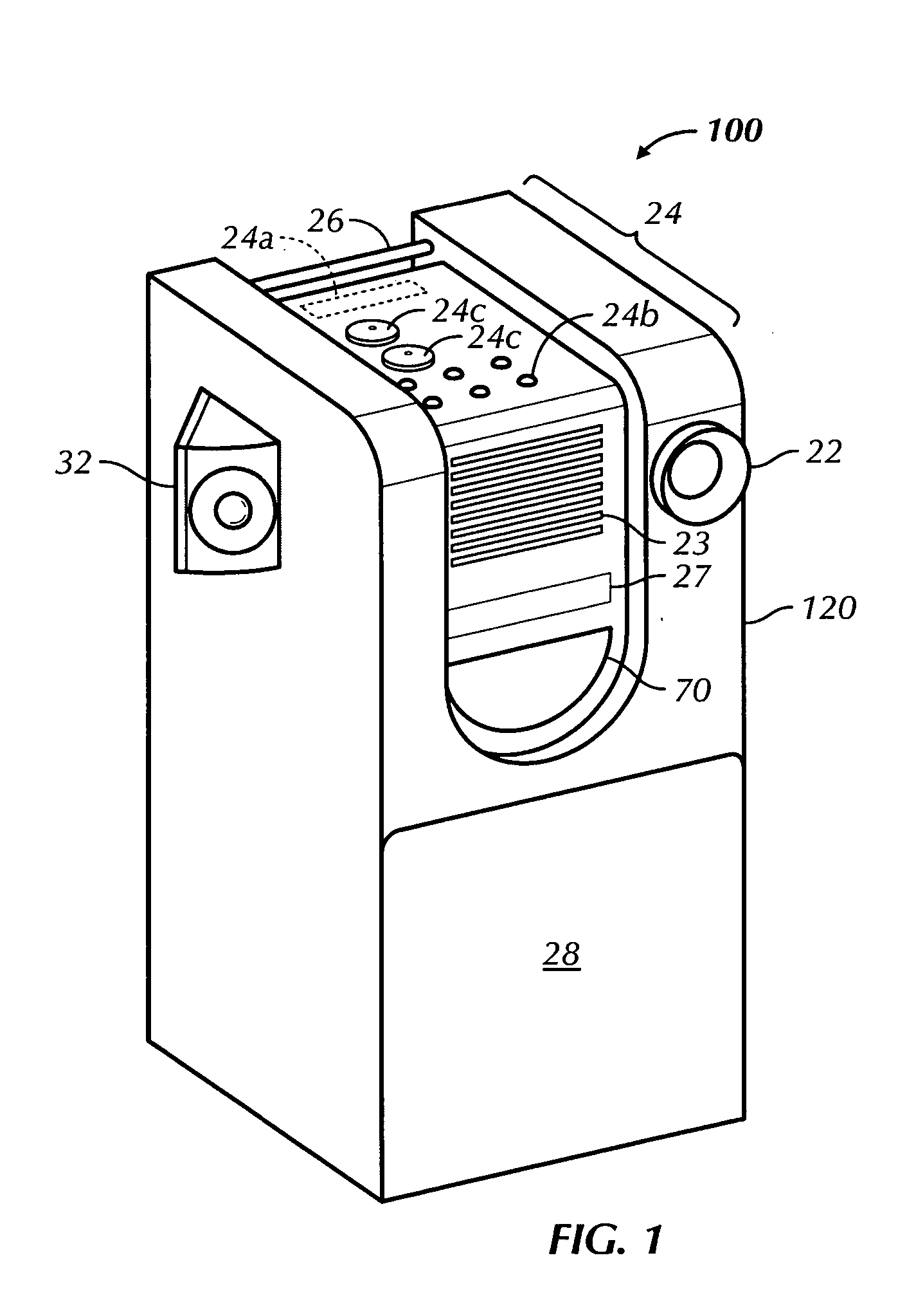 Portable multimedia projection system