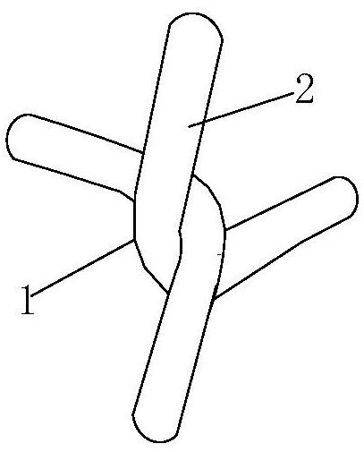 Old cement concrete paving reconstruction method