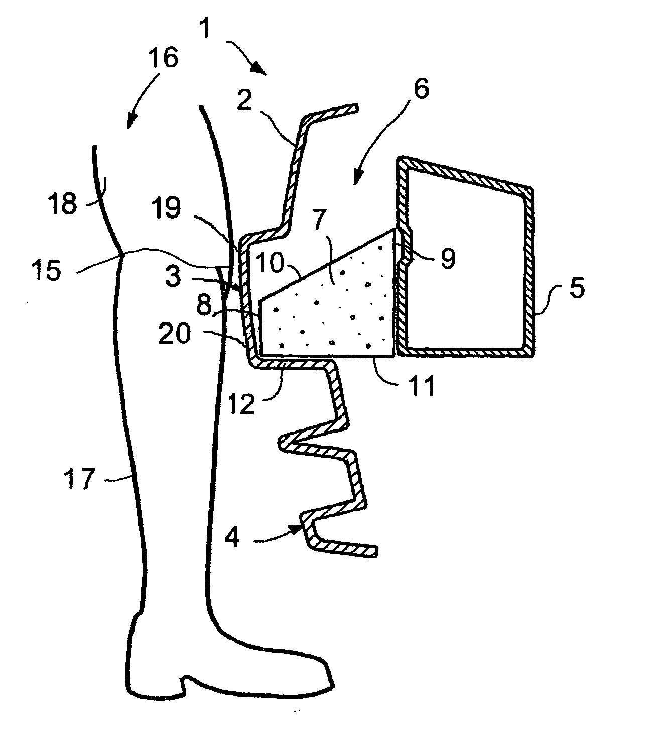 Passive safety device