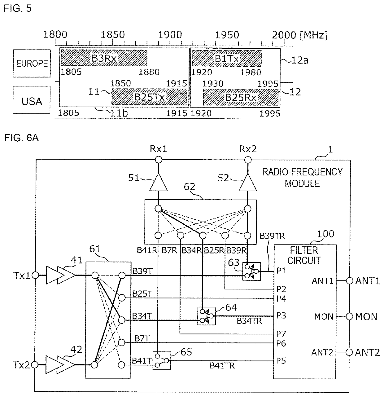 Filter circuit and radio-frequency module