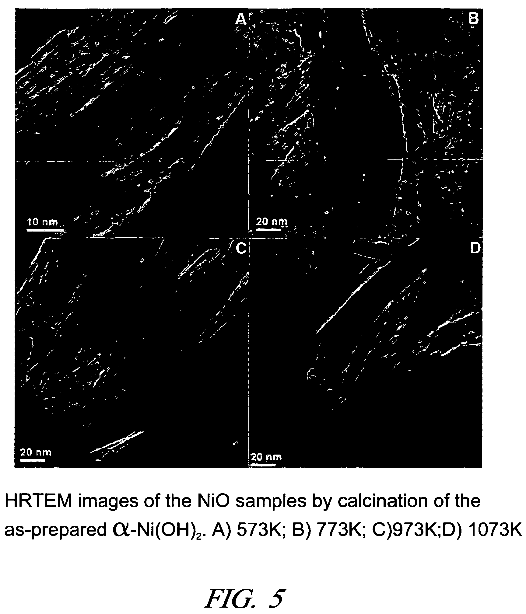 Method of making NiO and Ni nanostructures