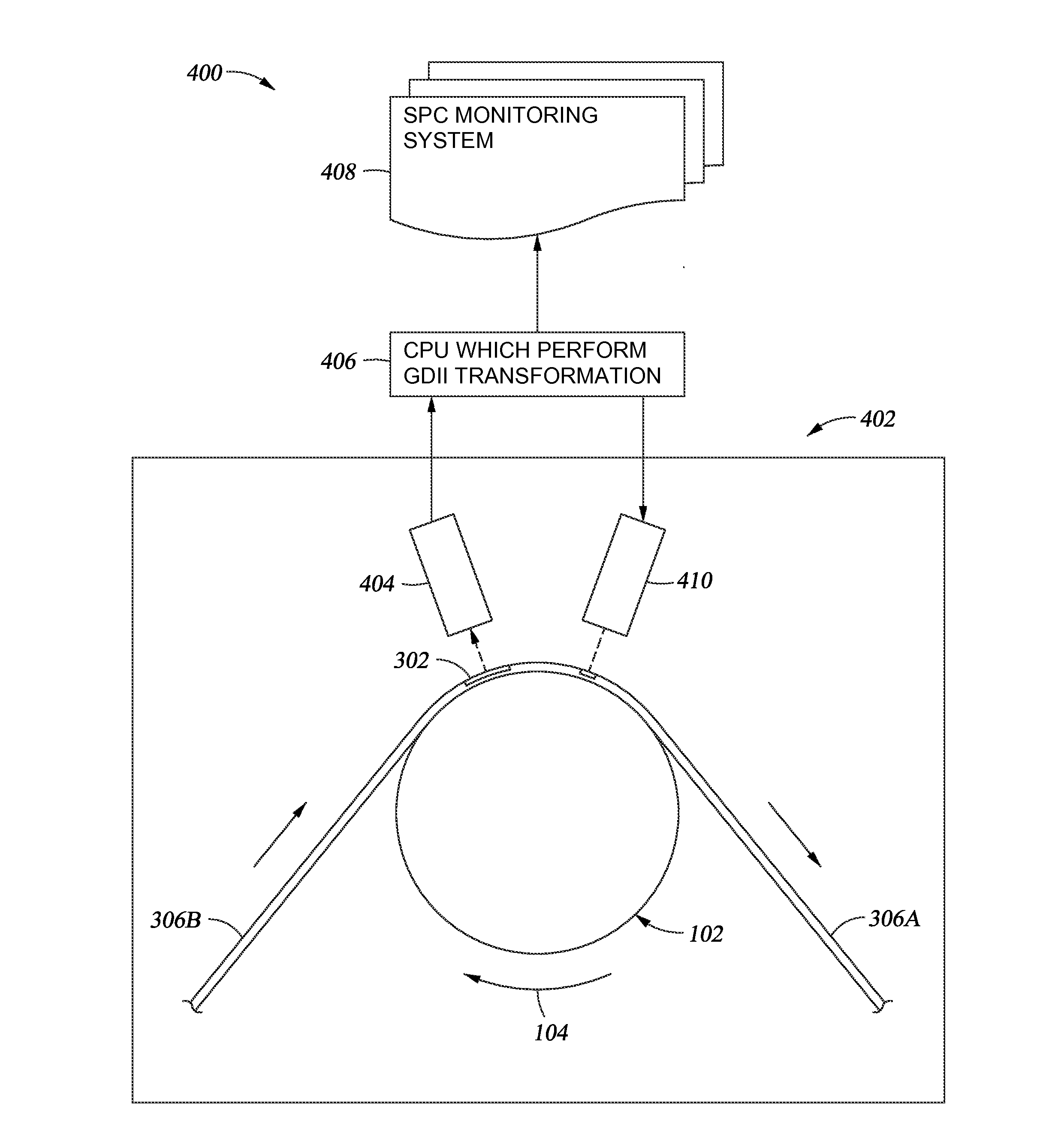 Maskless lithography for web based processing