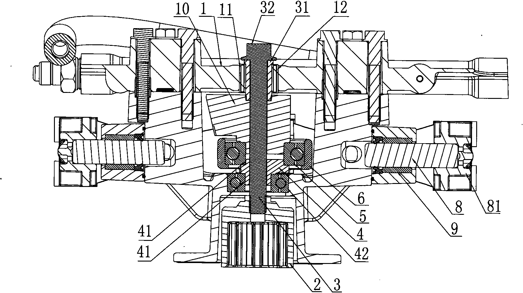 Oil-free pump for high-pressure cleaning machine