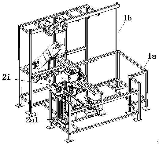 Folding packaging machine