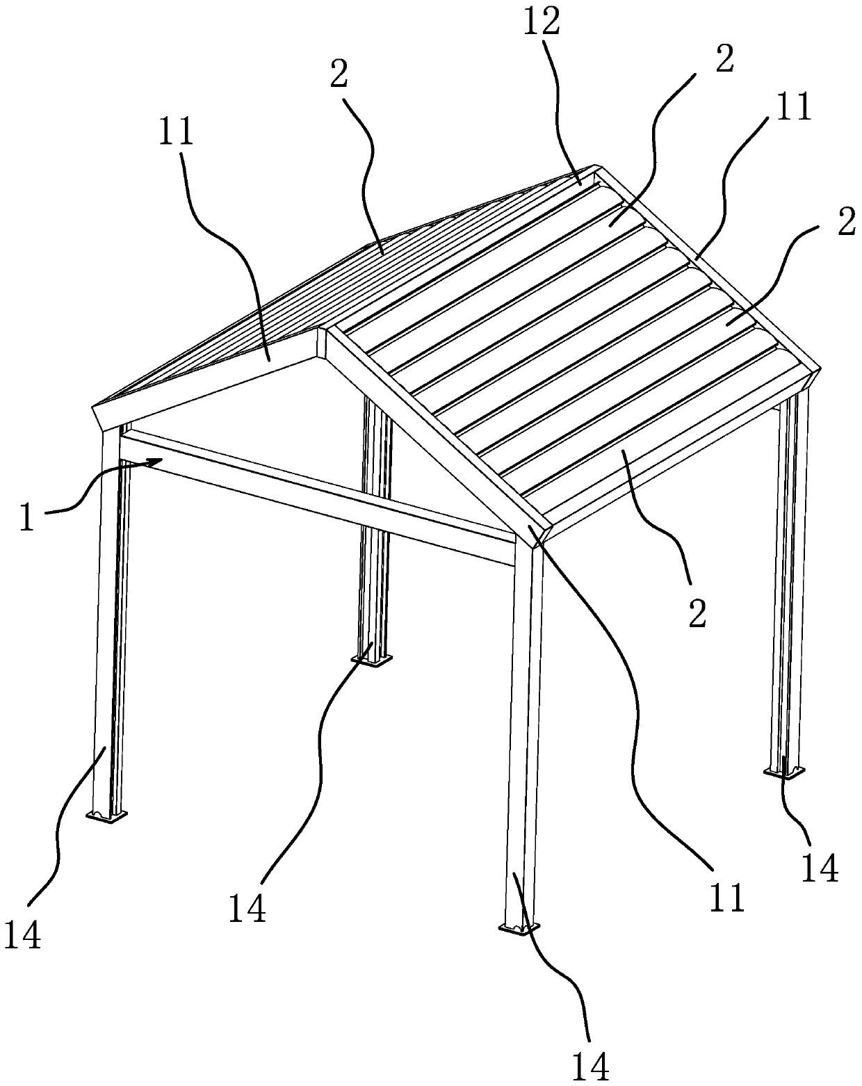 Louver canopy