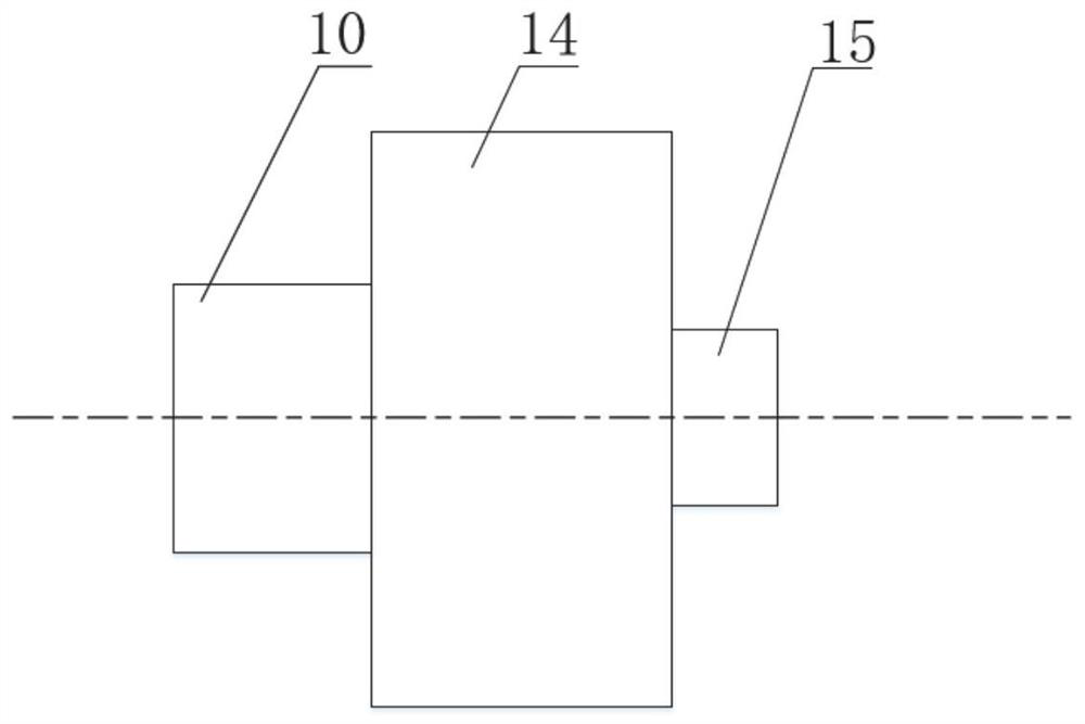 A hydraulic system with hydraulically driven double rudder wheels and heavy-duty agv