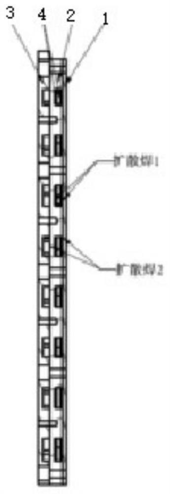 Composite phase change flat plate heat pipe for satellite