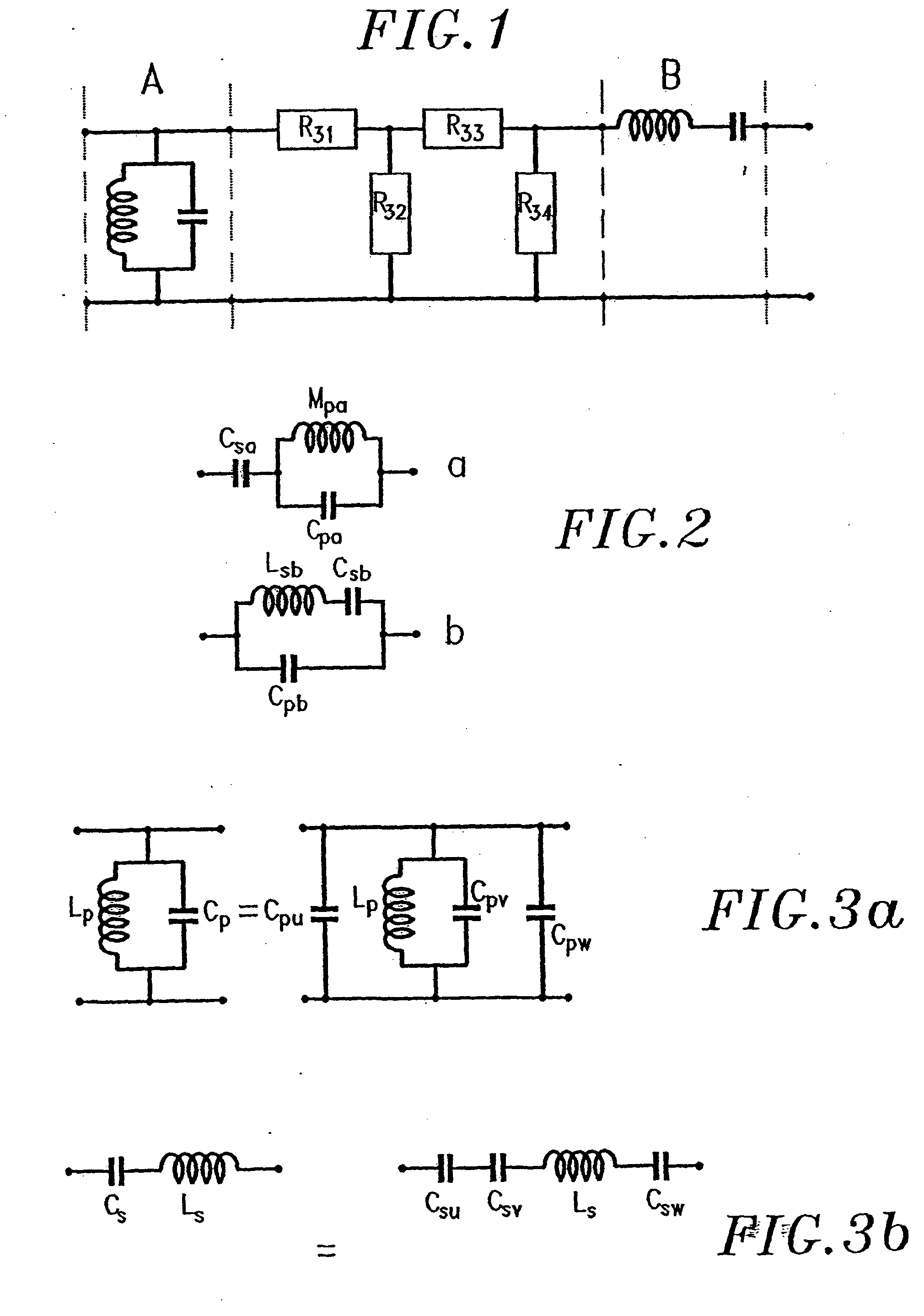 Method for transforming bandpass filters to facilitate their production and resulting devices