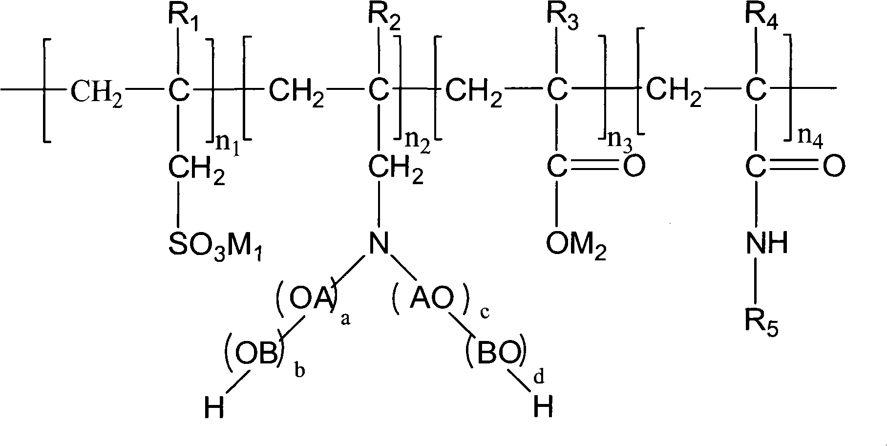 Polycarboxylate cement grinding aid and preparation method thereof