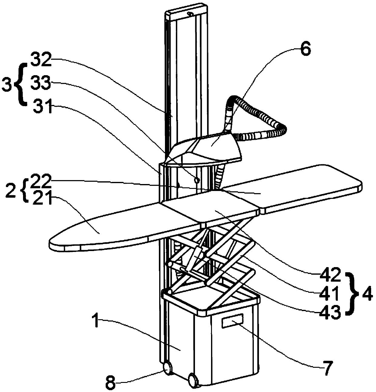 Ironing equipment