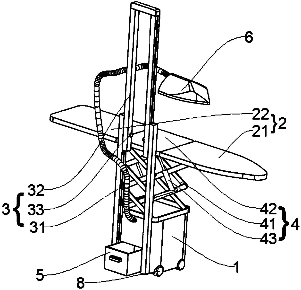 Ironing equipment