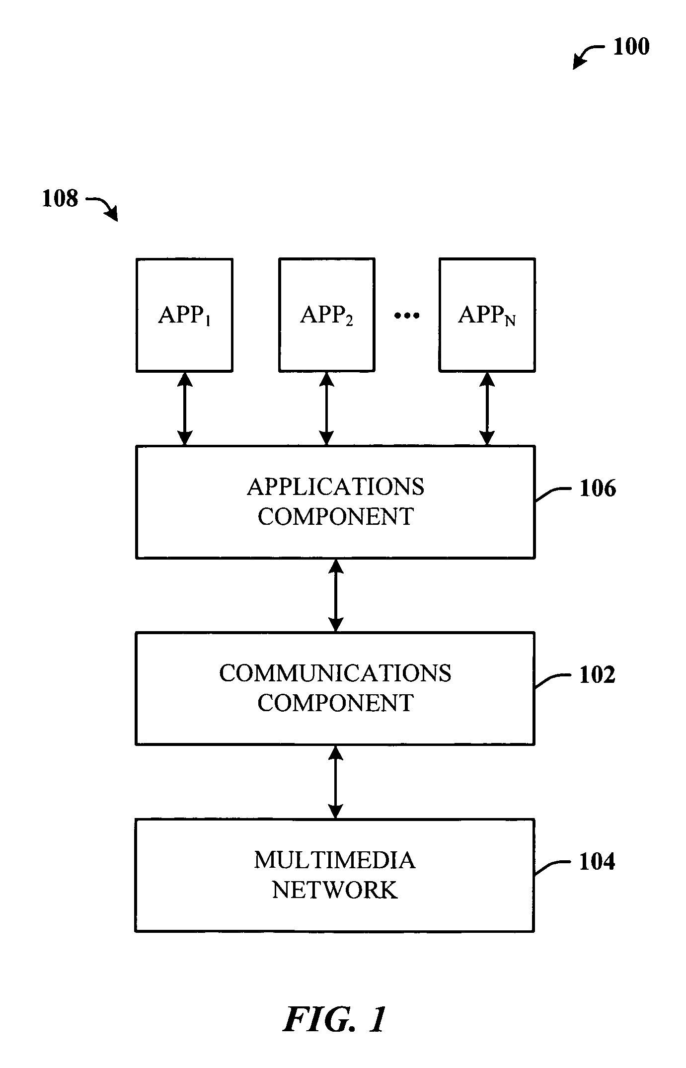 QoS channels for multimedia services on a general purpose operating system platform using data cards